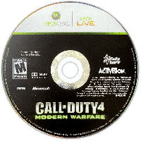 Call of Duty 4 Modern Warfare Xbox 360 US box art